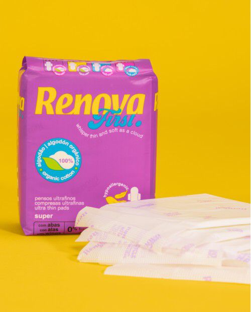 Pensos First Cotton Super Com Abas 10 un